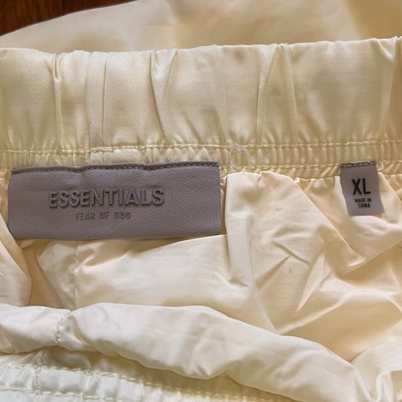 Fear of God Essentials Windbreaker Pant Joggers Track Large Nylon Drawstring - Picture 9 of 10